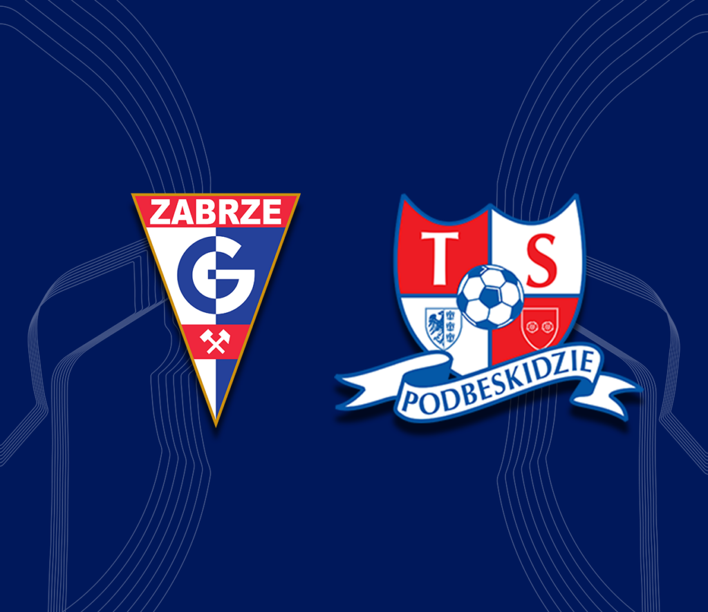 Herby Górnika Zabrze oraz Podbeskidzia